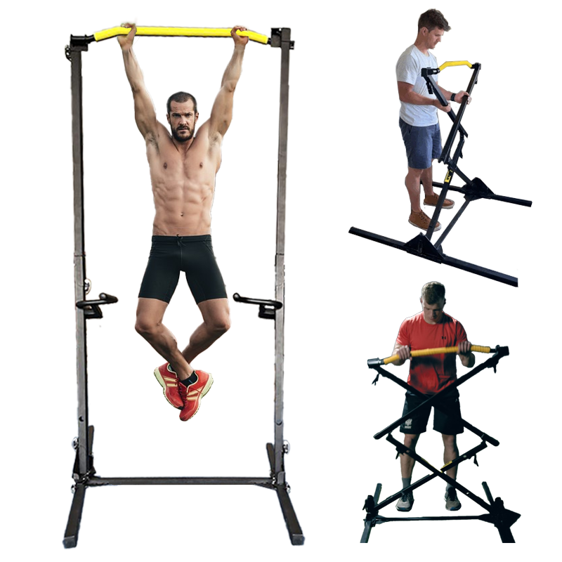 Heavy-Duty Outdoor Folding Training Pull-up Bar Station